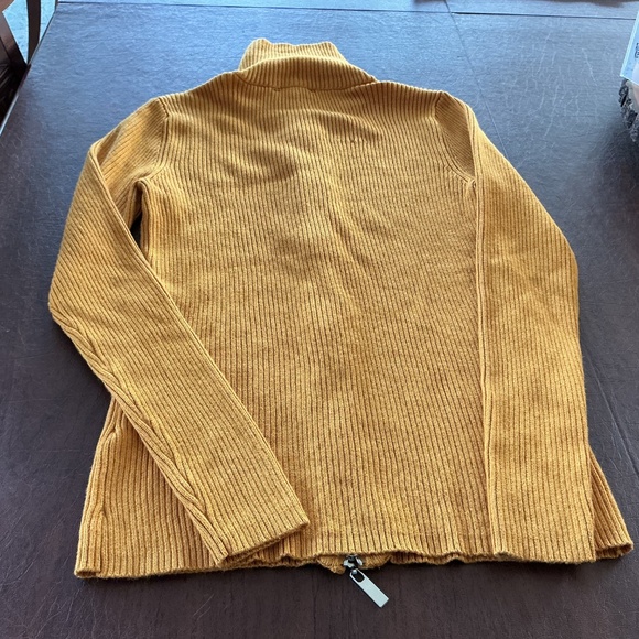 Boston Proper Sweater S Ribbed Knit Turtleneck Preppy Academia Career Classic - Picture 3 of 11